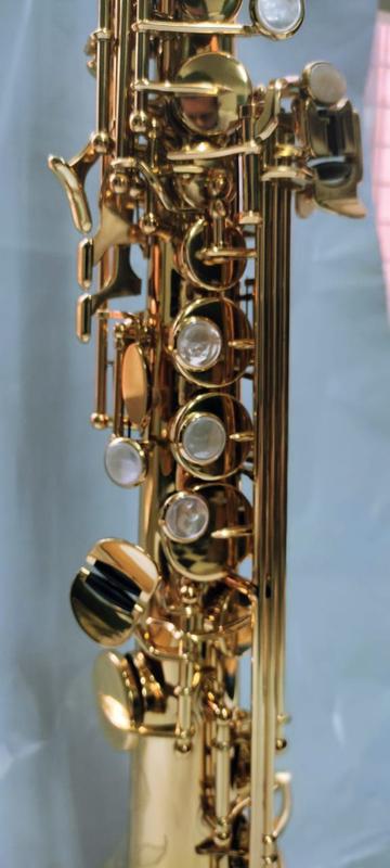 Sax soprano yanagisawa 901 bronze com case made in japan - Palheta